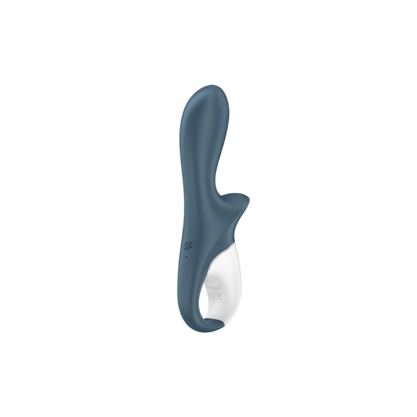 Vibromasseur gonflable anal gris USB Air Pump Booty 2 Satisfyer 